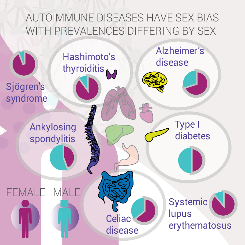 differences in sexes in autoimmune conditions